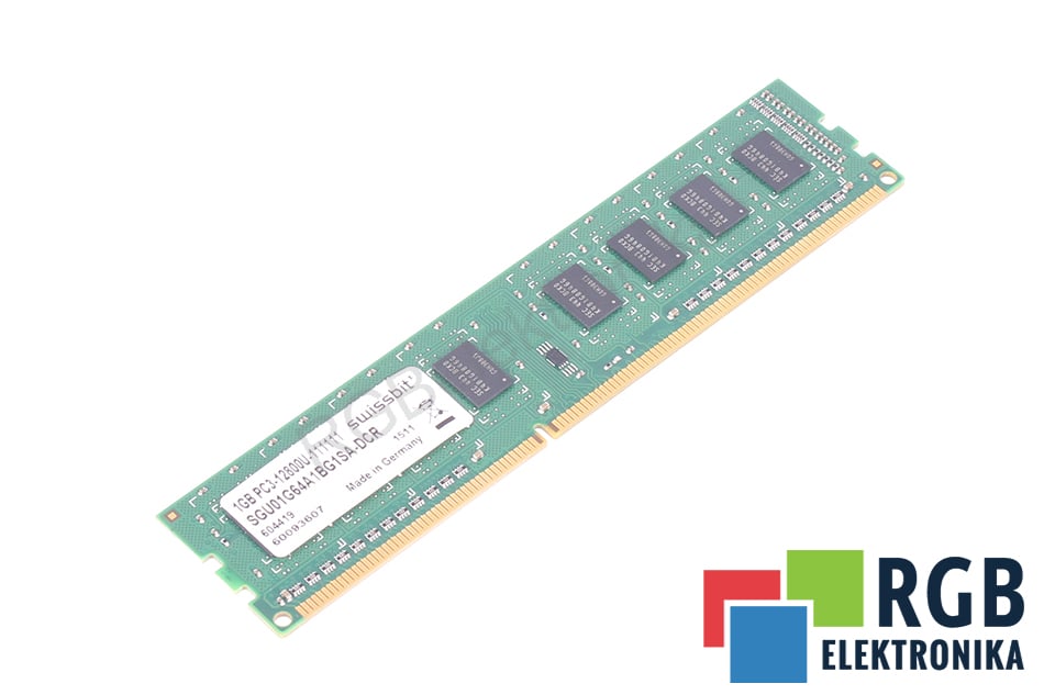 SGU01G64A1BG1SA-DCR PC3-12800U-111111 1GB SWISSBIT