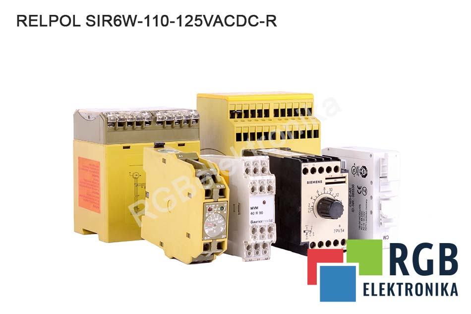 RELPOL SIR6W-110-125VAC/DC-R SIR6W-110-125VAC/DC-R RELPOL