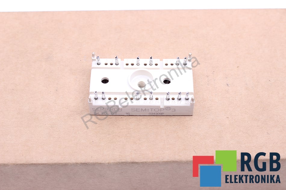 SK70DT16 1600V 68A CONTROLLED BRIDGE RECTIFIER SEMITOP 3 SEMIKRON