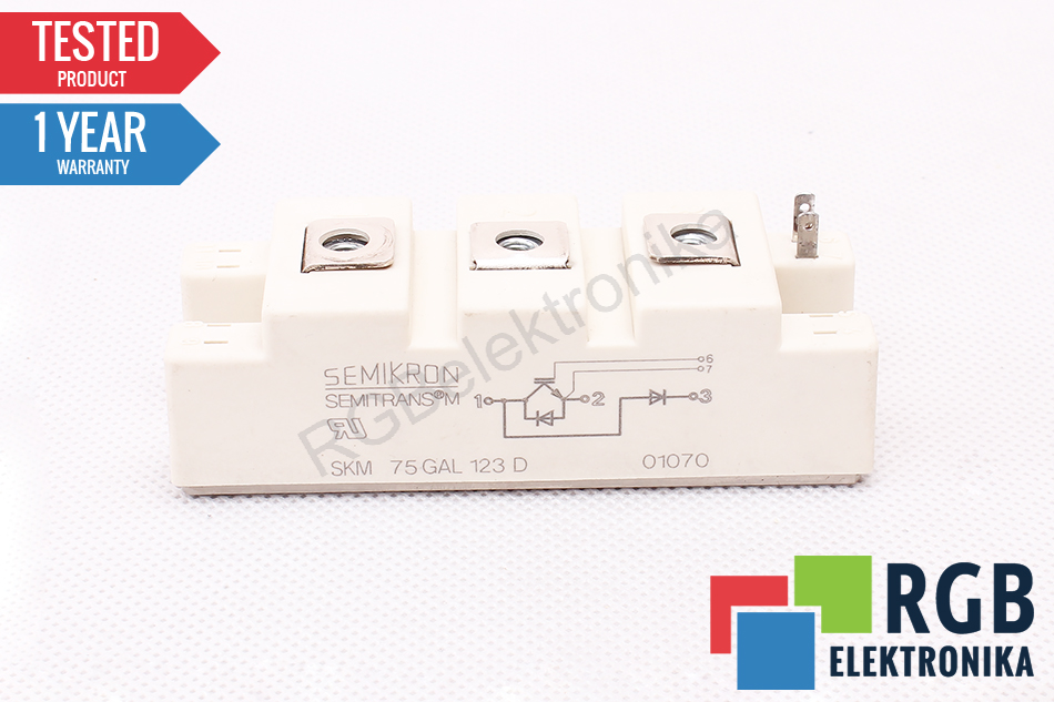 SEMIKRON SKM75GAL123D IGBT MODULE 
