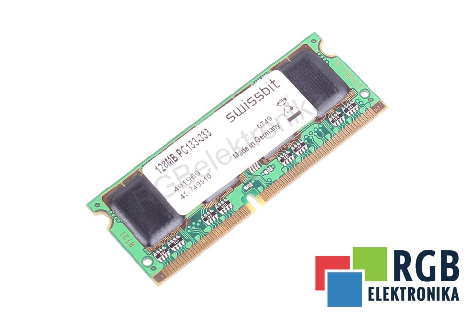 SSN01664R1C41MT-75ER PC133-333 SDRAM 128MB SWISSBIT