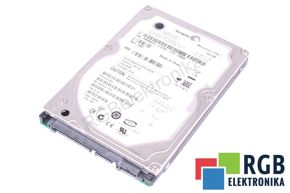 SEAGATE ST910021AS MOMENTUS 7200.1 MOMENTUS 7200.1 ATA 2.5" HDD 100GB HDD DISK ATA 2.5" HDD 100 GB 