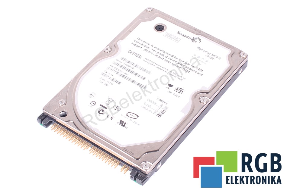 SEAGATE ST94813A MOMENTUS 5400.2 MOMENTUS 5400.2 ATA 2.5" HDD 40GB HDD ATA 2.5" HDD 40 GB 