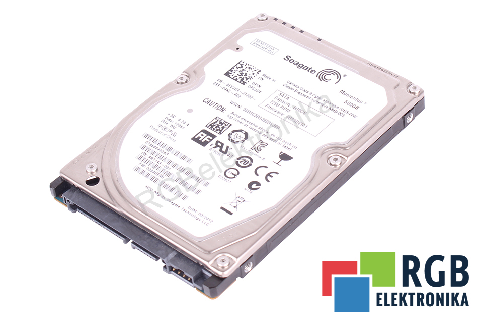 ST9500423AS 500GB 2.5" SATA SEAGATE