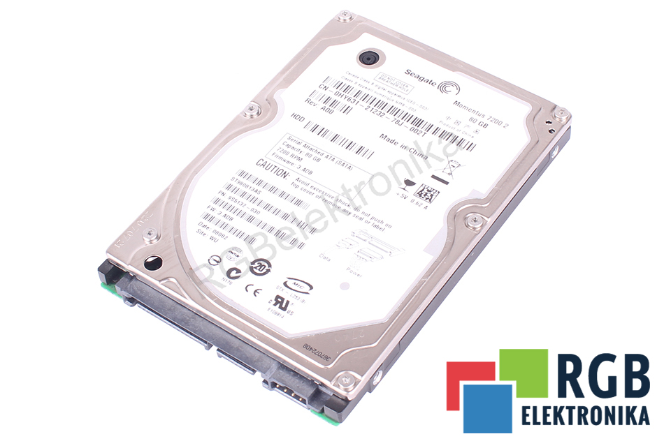 SEAGATE ST980813AS MOMENTUS 7200.2 MOMENTUS 7200.2 SATA II 2.5" HDD 80GB HDD SATA II 2.5" HDD 80 GB 
