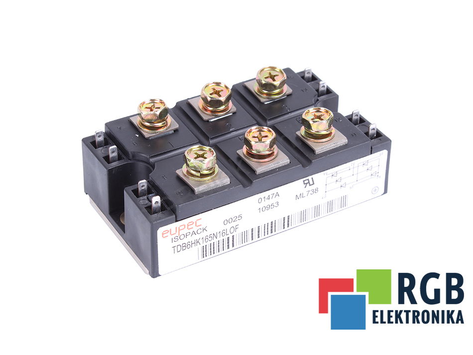 TDB6HK165N16LOF ISOPACK EUPEC MODUŁ IGBT