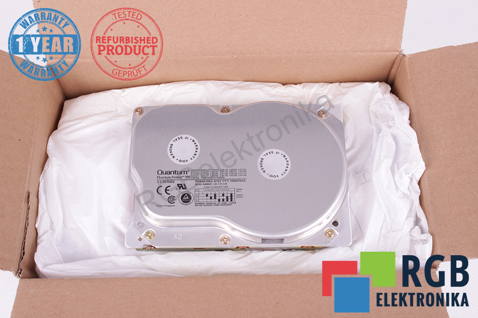 DYSK TWARDY 3.5" TM12S012 1.2GB IDE QUANTUM FIREBALL DO ULTRASONOGRAFU LOGIQ 400 CL YOKOGAWA