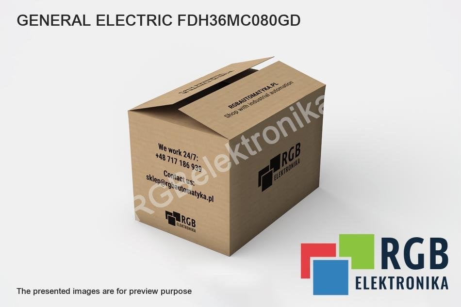 GENERAL ELECTRIC FDH36MC080GD CONTACTOR 