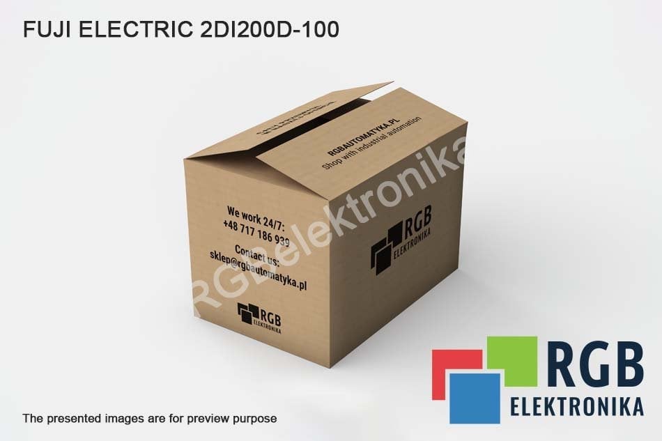 FUJI ELECTRIC 2DI200D-100 IGBT MODULE