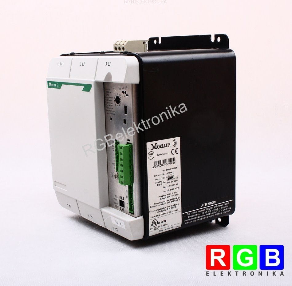 DM4-340-22K SOFTSTARTER 22kW MOELLER
