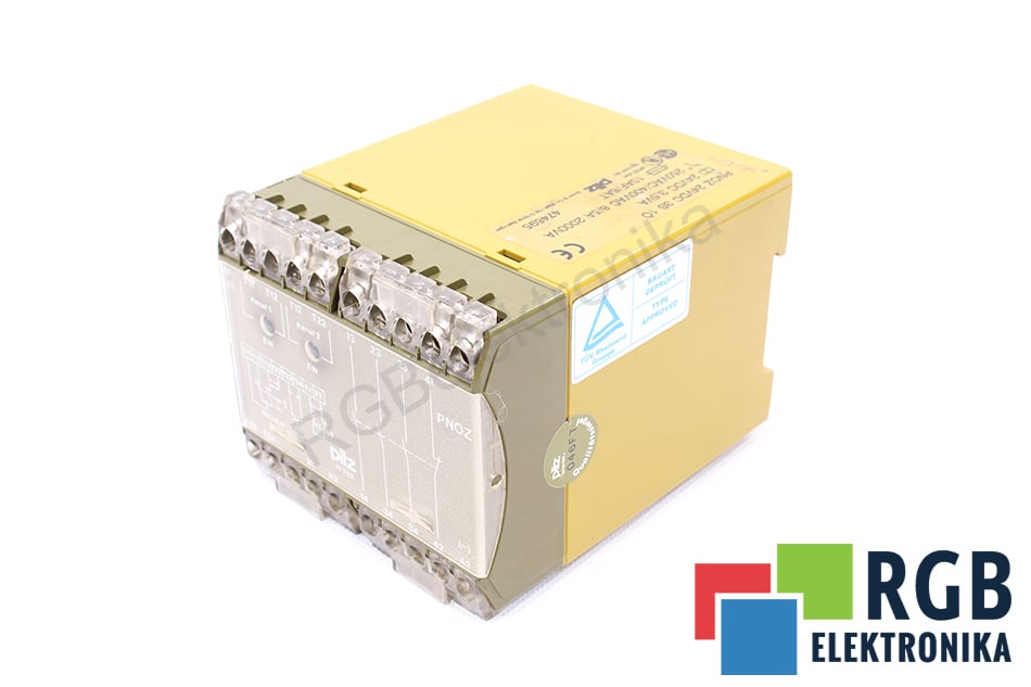 PILZ PNOZ 24VDC 3S 1O 474695 SAFETY RELAY 