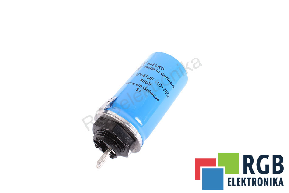 F&T 47UF 450V GWINT M18 KONDENSATOR 450V 47 UF 