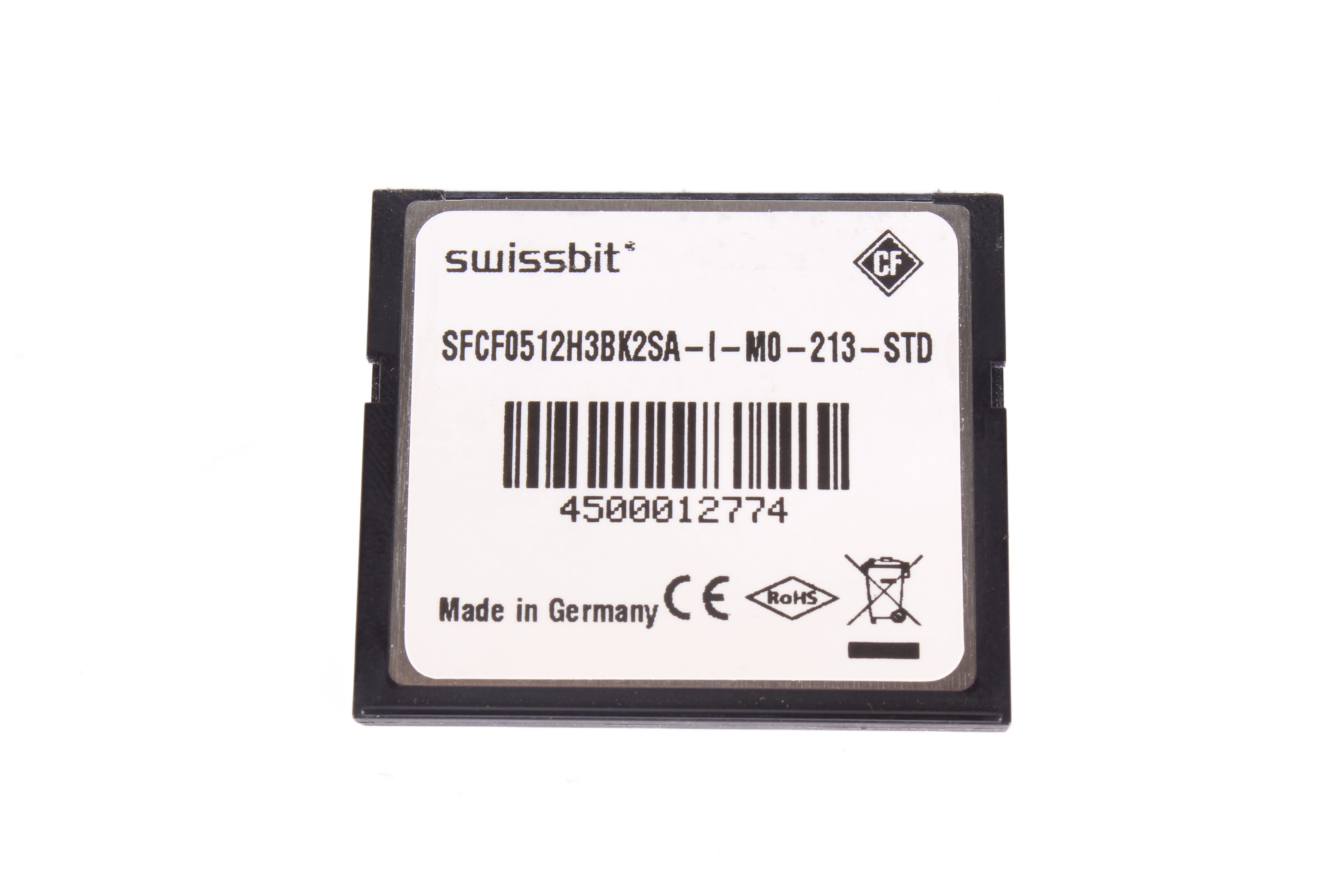 SWISSBIT SFCF0512H3BK2SA-I-M0-213-STD 512MB 