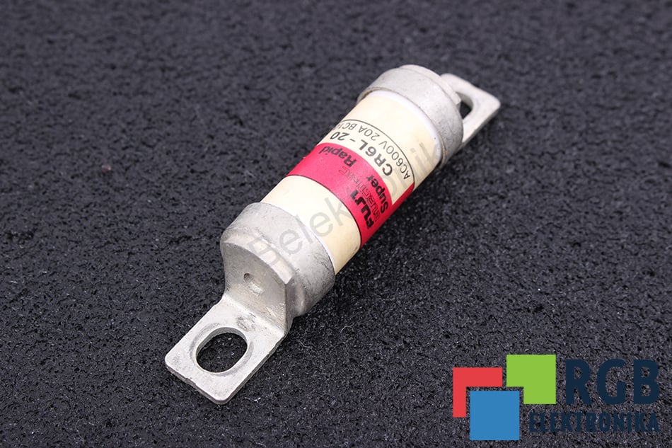 BEZPIECZNIK SUPER RAPID FUSE 20A CR6L-20 600VAC 100KA FUJI ELECTRIC