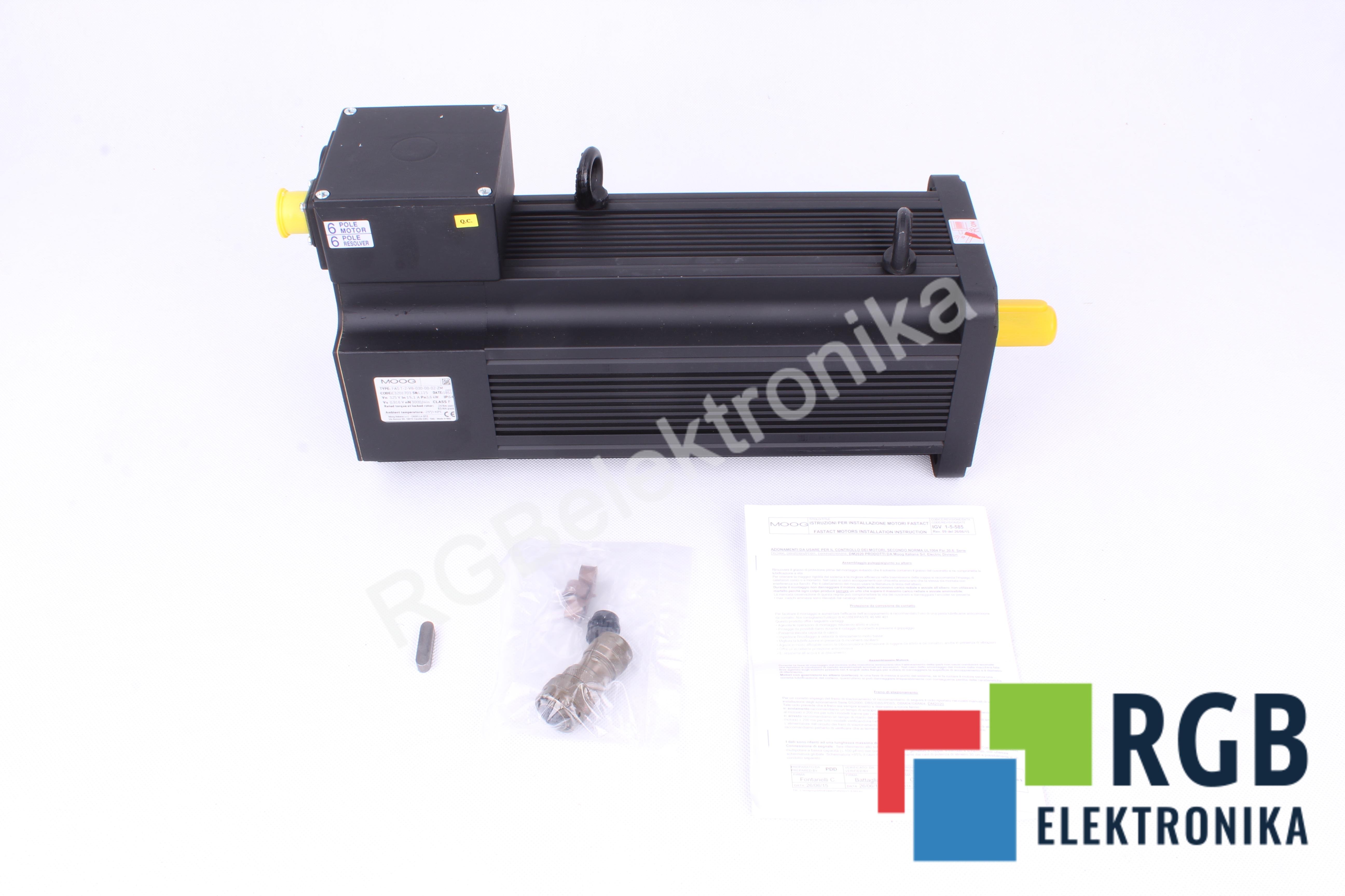 SERVOMOTOR FAST-2-V8-030-00-02-ZM MOOG