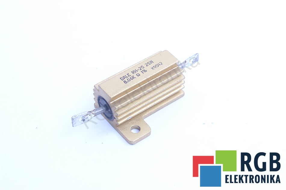 DALE RH-25 8.06KOHM 25W REZYSTOR 