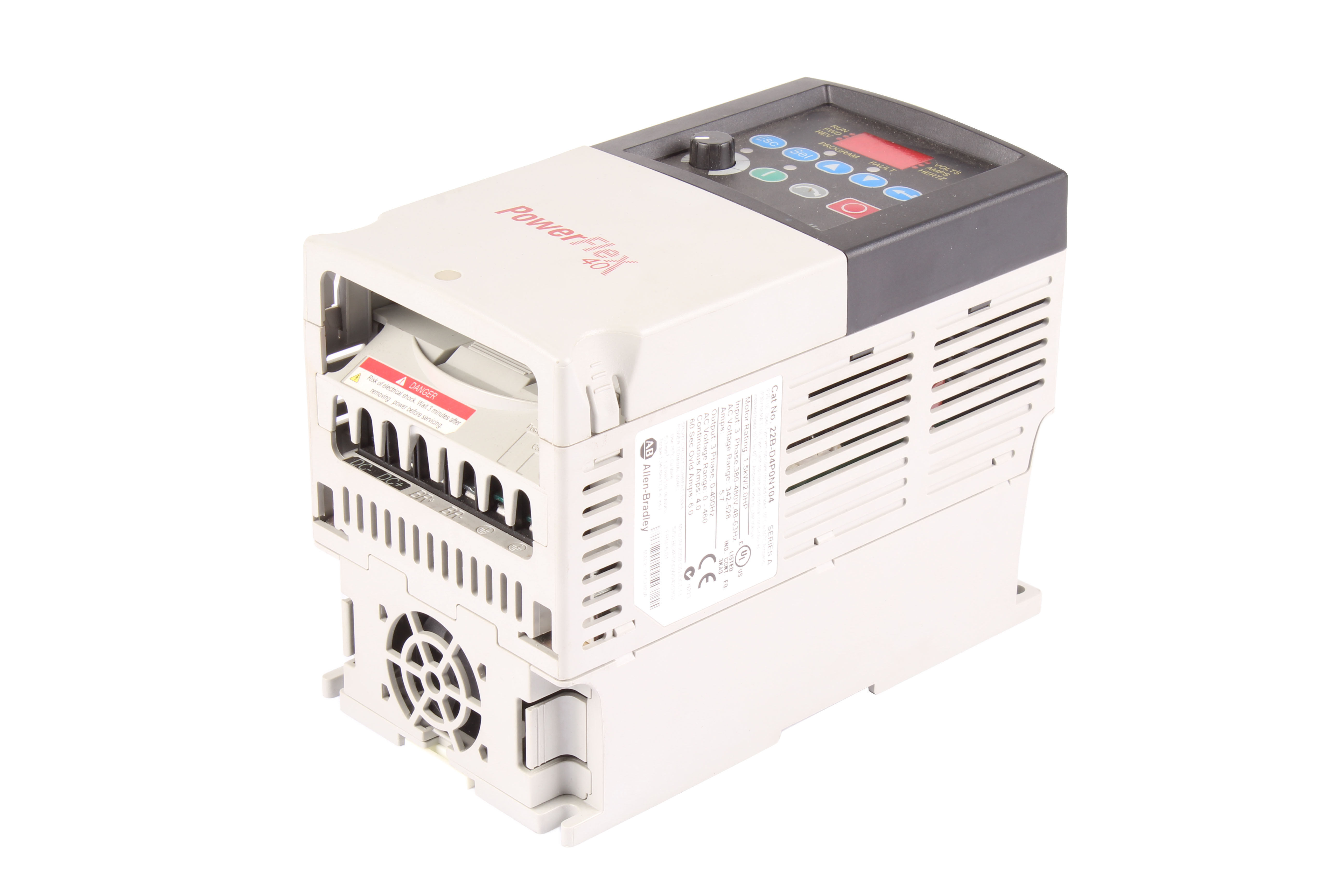 ALLEN BRADLEY 22B-D4P0N104 POWERFLEX 40 1.5 KW 3 -F 400V 