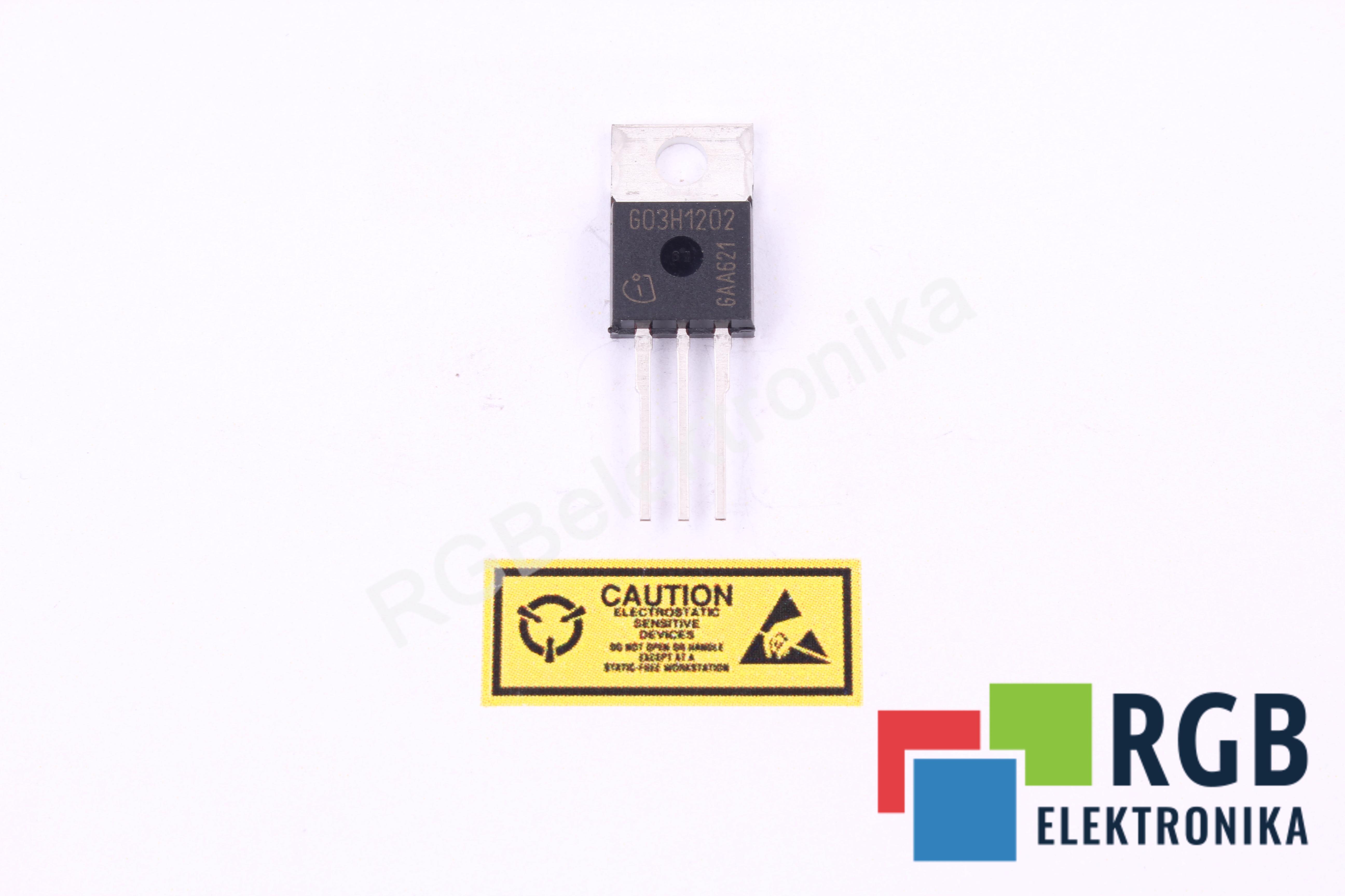 NOWY TRANZYSTOR IGBT IGP03N120H2 G03H1202 INFINEON