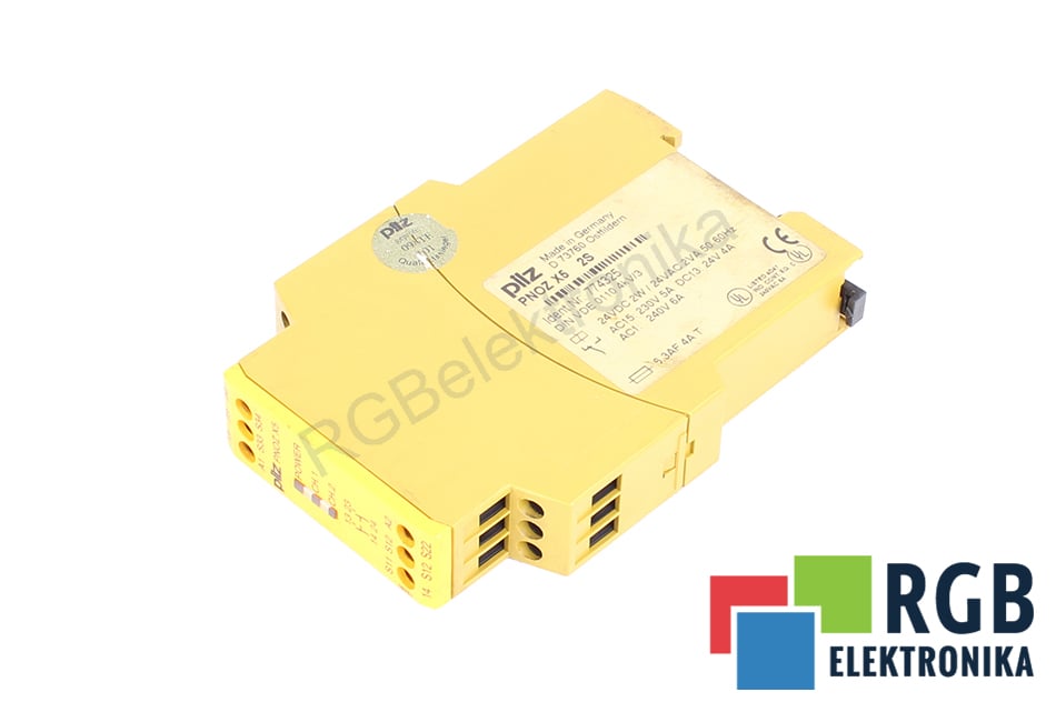 PILZ 774325 PNOZ X5 2S PNOZ X5 2S 24VDC 2W SAFETY RELAY 
