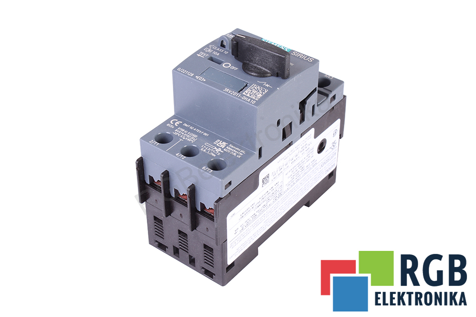 SIEMENS 3RV2011-0HA10 SZYNA ZBIORCZA 3-FAZOWA DISCONNECTORS 