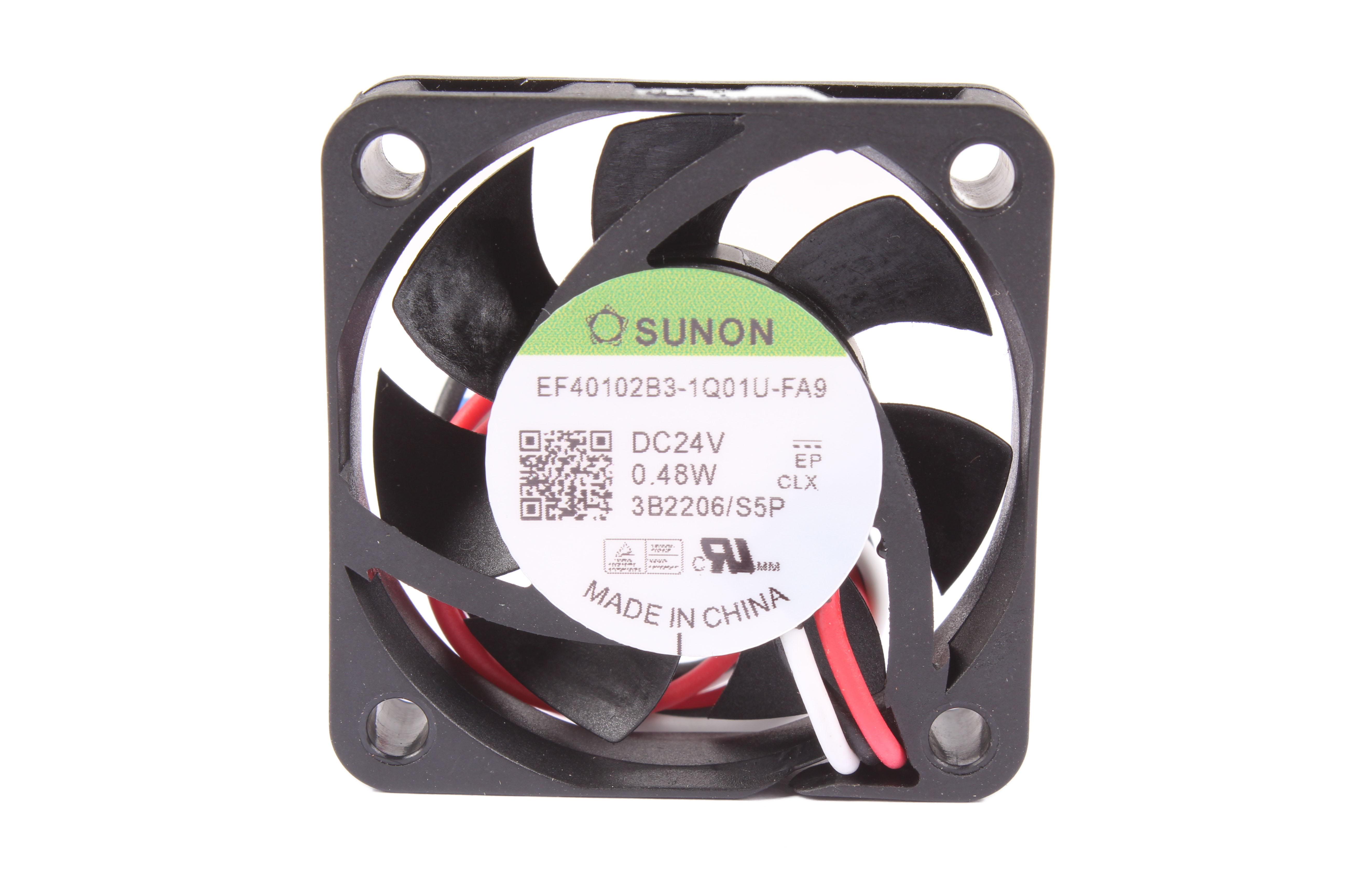SUNON EF40102B3-1Q01U-FA9 40X40X10MM WENTYLATOR OSIOWY 24V 0.00048 KW 40 MM 10 MM 40 MM 
