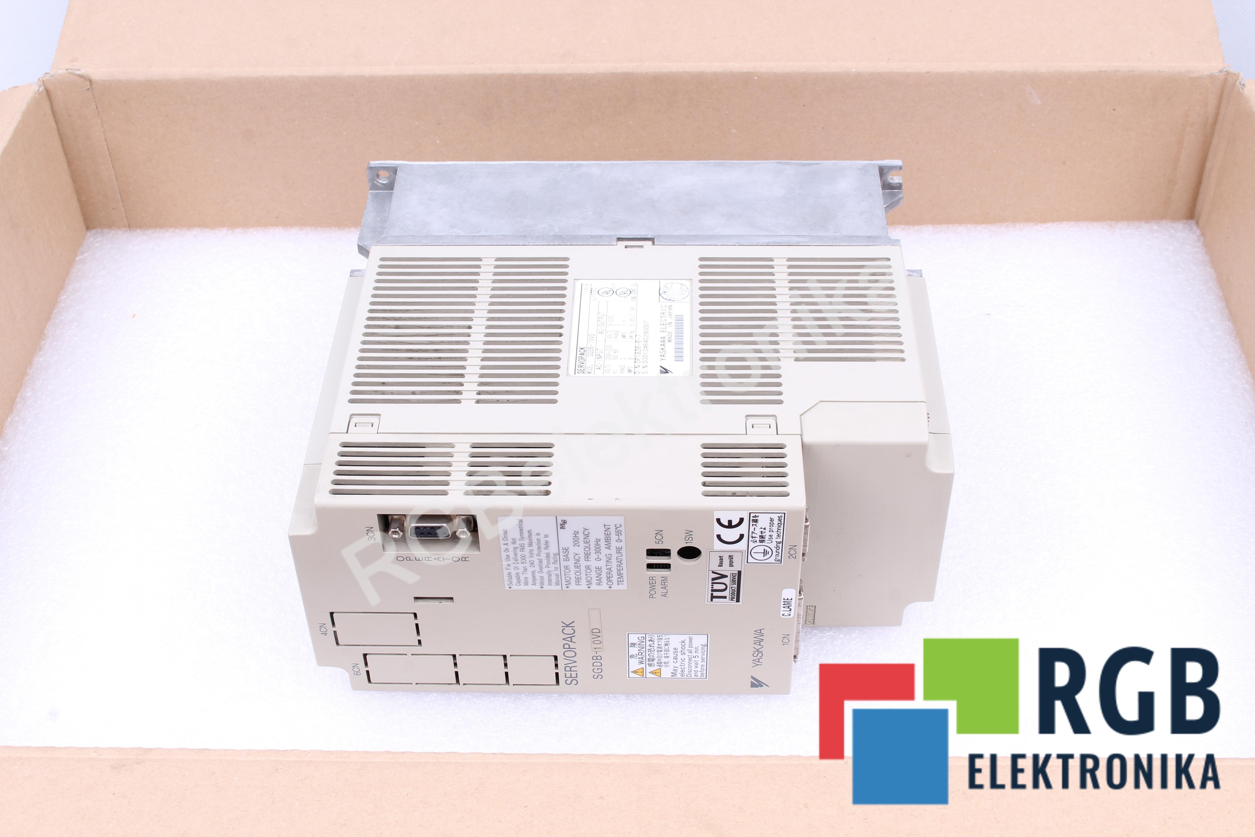 YASKAWA SGDB-10VD 0.85 KW 230V 7.1A 3 -F 200-230V 