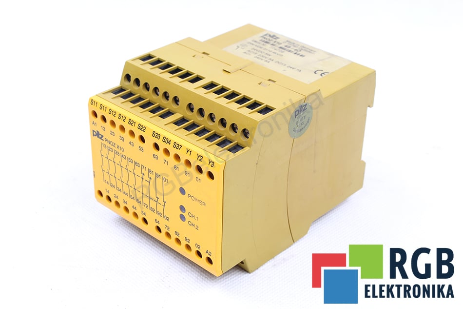 PILZ PNOZX10 774709 SAFETY RELAY 