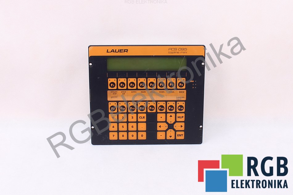 LAUER PCS095 PG095.508.C PANNEAU DE COMMANDE 