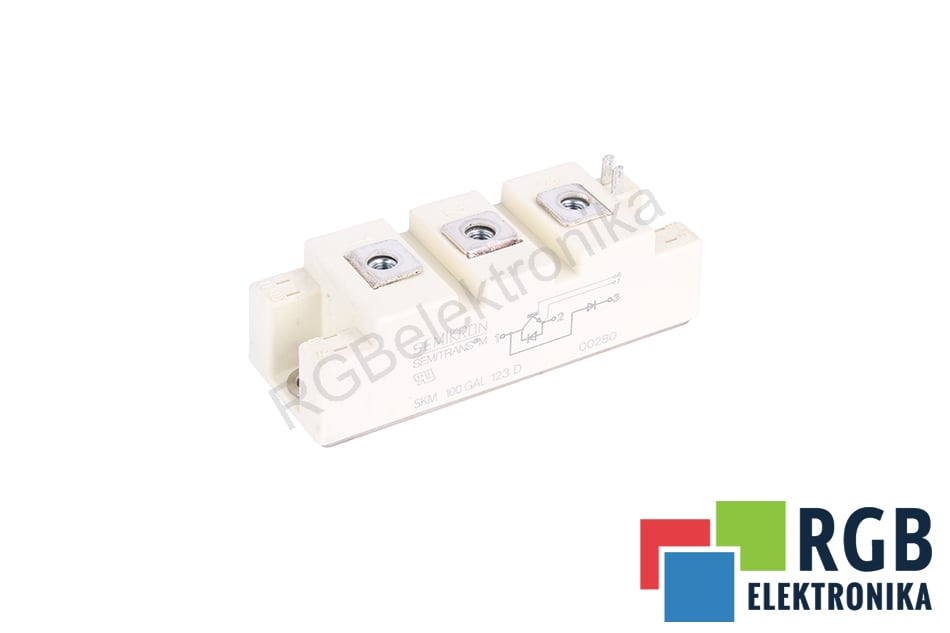 SEMIKRON SKM100GAL123D 100A 1200V MODULE IGBT 1200V 100A 