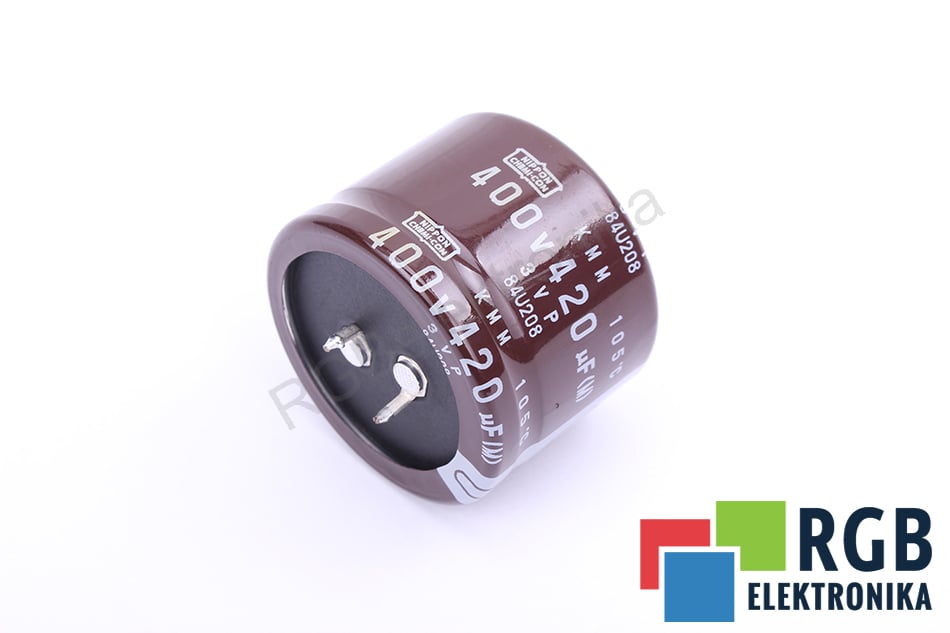 NIPPON 420UF 400V CAPACITOR 