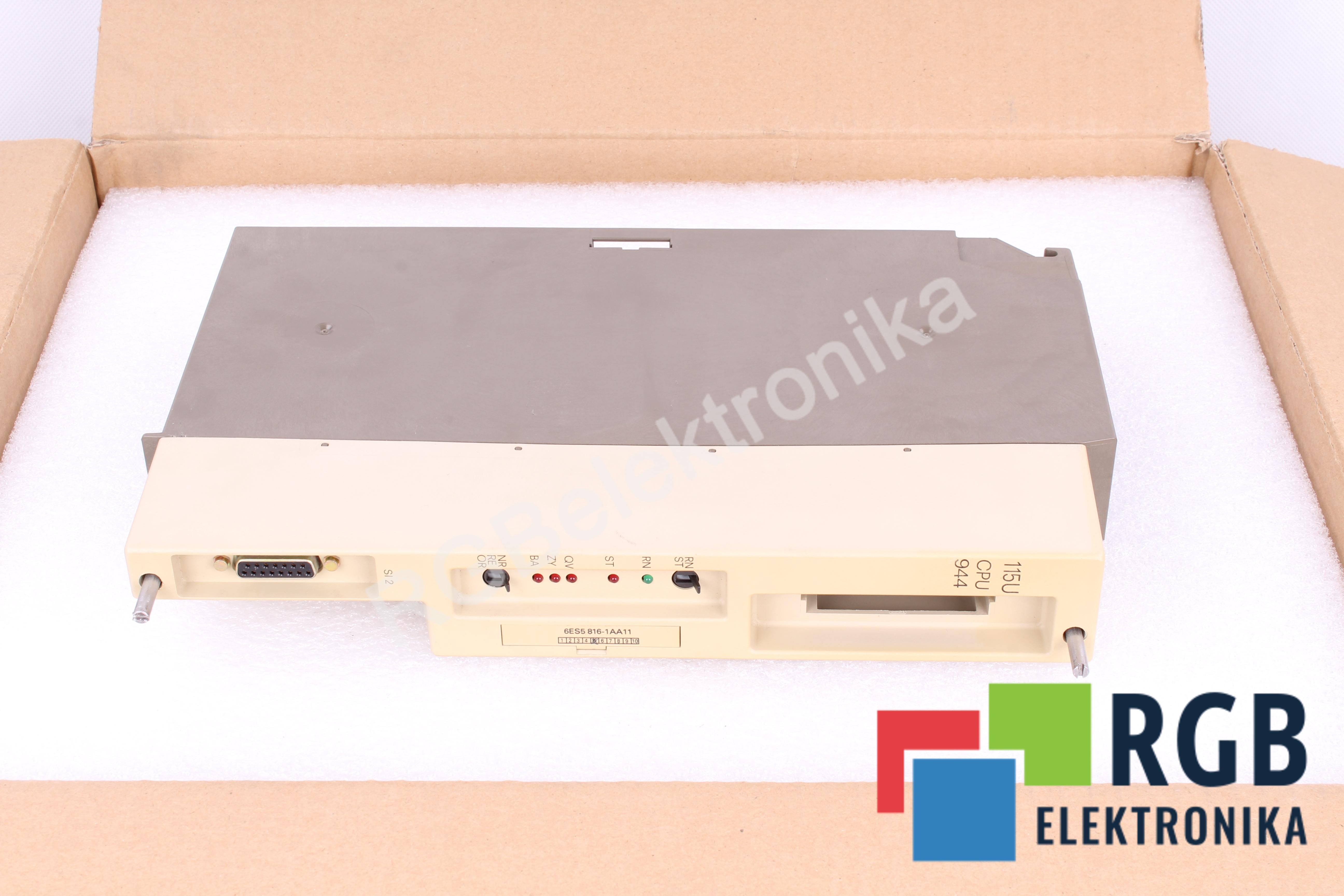 SIEMENS 6ES5944-7UA21 CPU-MODUL 