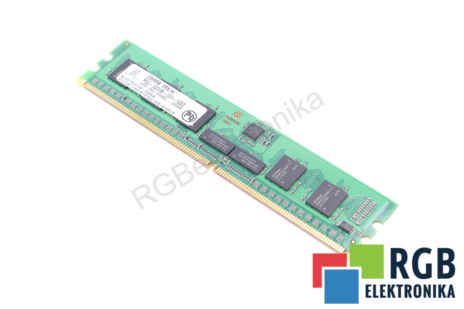 RAM MEMORY PC2-3200R-333-12ZZ 256MB 1RX16 NLD327R23215F-D32KIA NETLIST