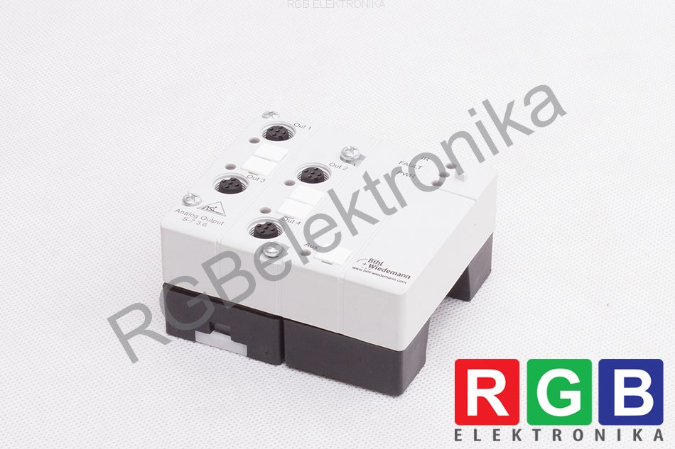 BWU1722 AS-I ANALOG OUTPUT MODULE BIHL WIEDEMANN