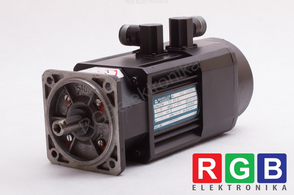 DS 45-S 252165 SERVOMOTOR BAUMULLER NURNBERG