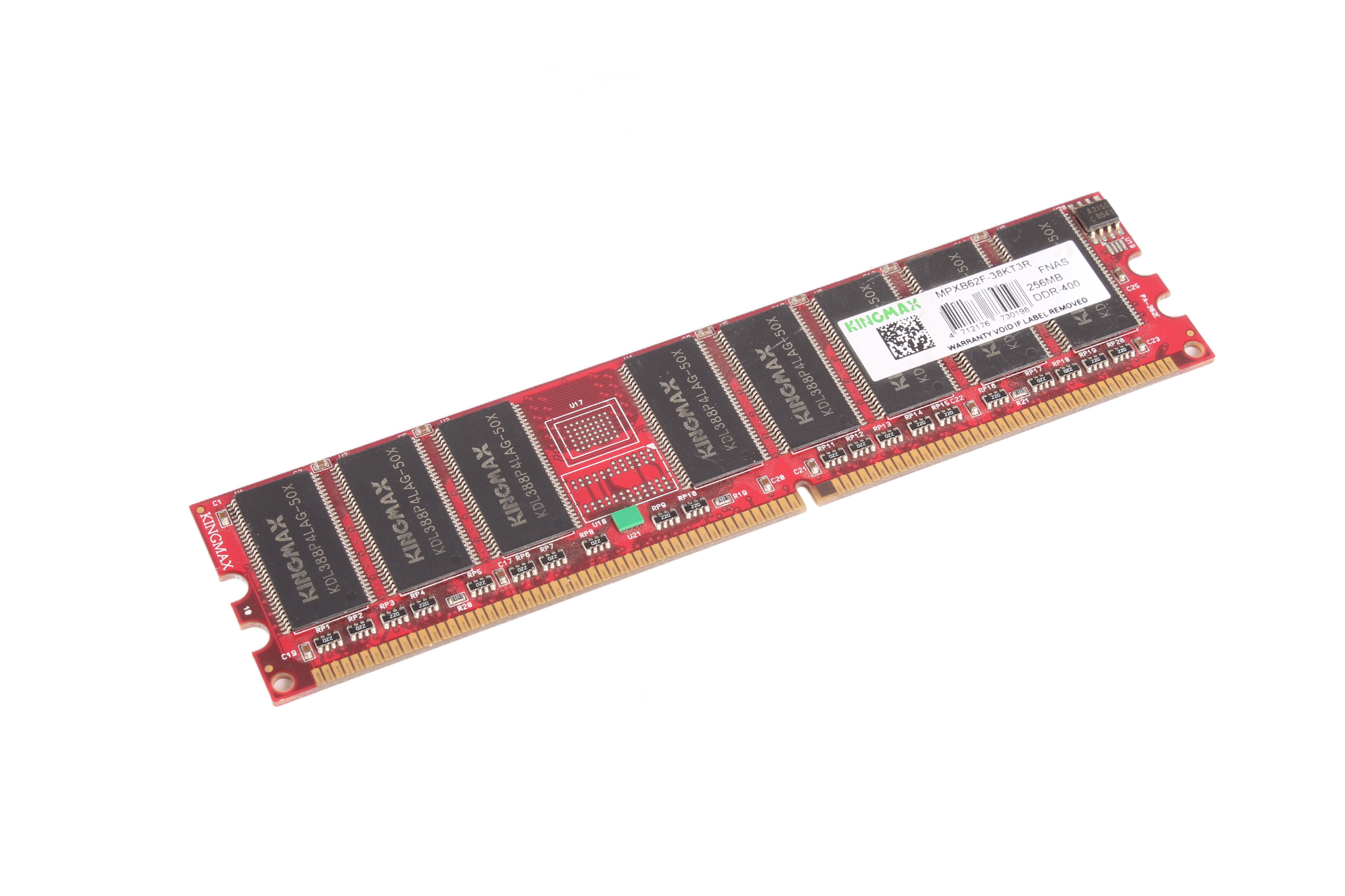 KINGMAX MPXB62F-38KT3R DDR 256MB 