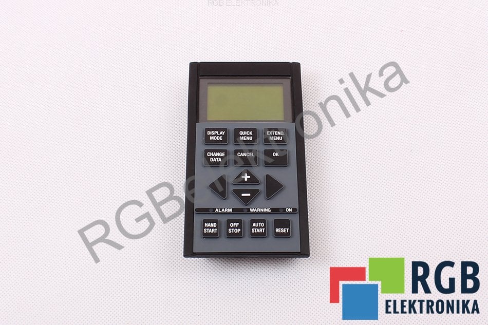 175Z7804 LCP FOR 6000S/8000S ONLY SW VER 1.50 TYPE 12/3R ON FRONT IP65 DANFOSS