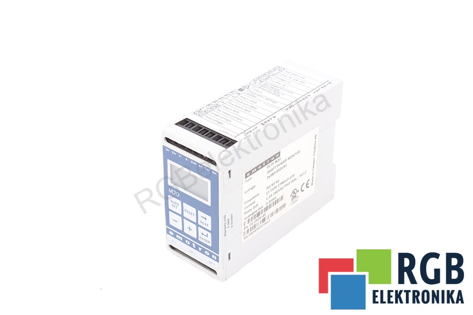 SHAFT POWER MONITOR EL-FI M20 240VAC 1.5A EMOTRON