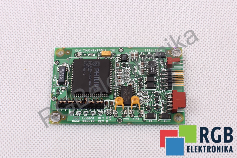 PCB 170023 REV B ASSM 002210 REV B ELO TOUCHSYSTEMS