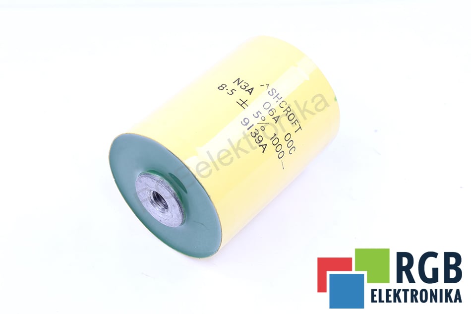 KONDENSATOR 8.5UF 1000V ASHCROFT
