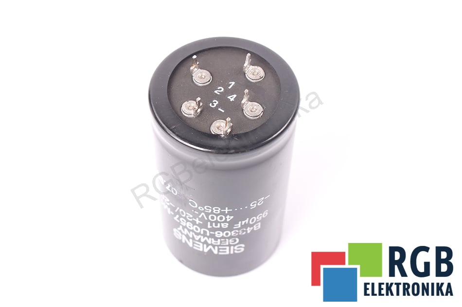 SIEMENS B43306-U0957-M1 CONDENSATORE 