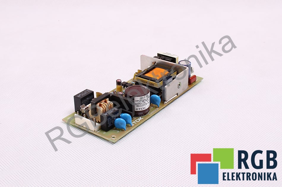 JAH05-5R0 JAH055R0 EA00G028 IN 200-240VAC 0.35A OUT 5VDC 5.0A POWER SUPPLY TDK