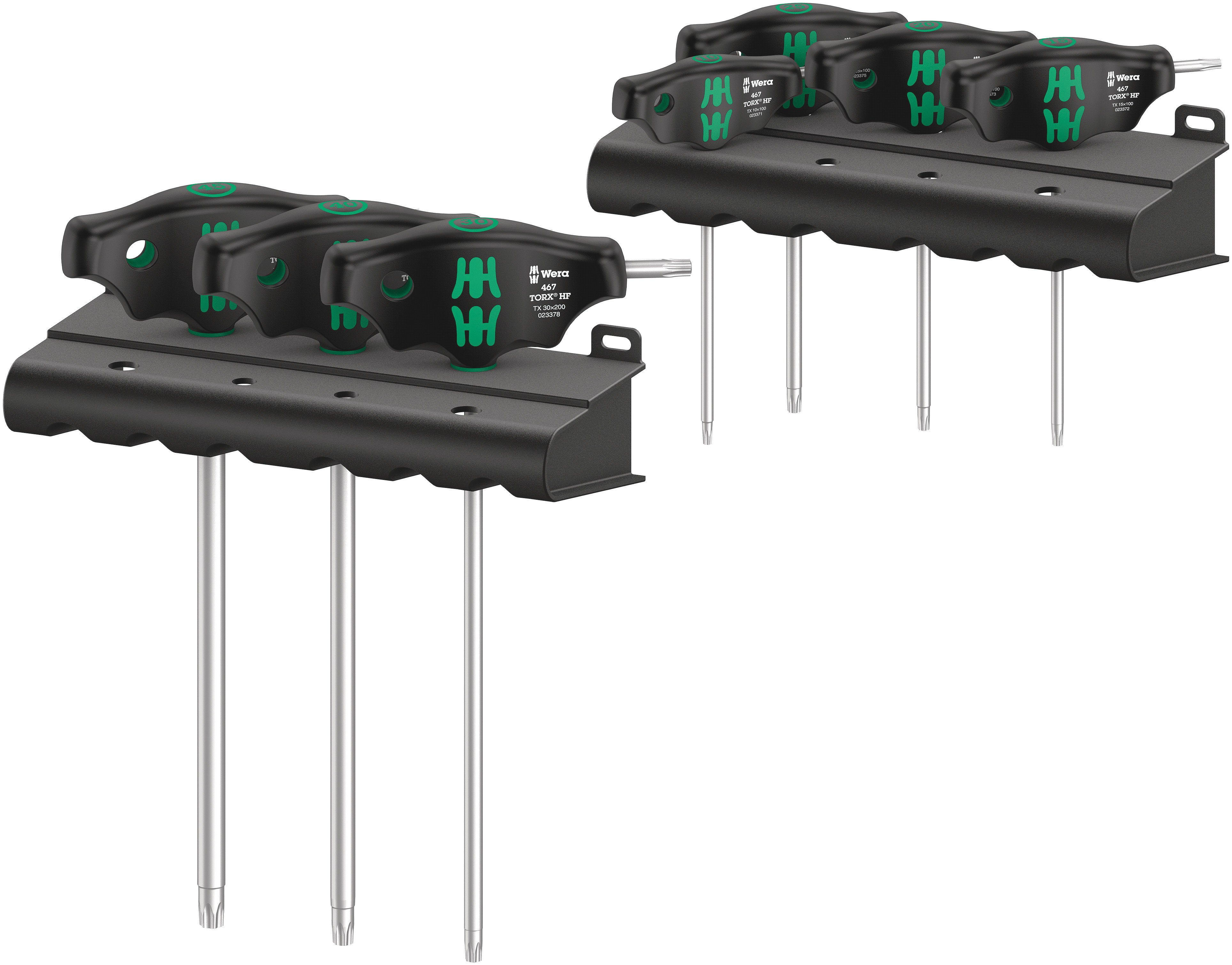 WERA 05023452001 467/7 TORX® HF SET 1 ZESTAW WKRĘTAKÓW Z RĘKOJEŚCIĄ POPRZECZNĄ DO ŚRUB Z GNIAZDEM TORX® 