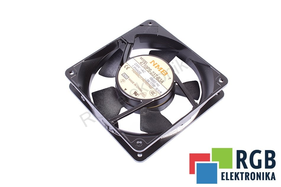 NMB TECHNOLOGIES 4710PS-23T-B3A 119X119X25.5MM 230V AXIAL FAN
