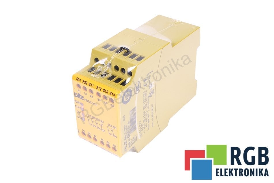 PILZ PNOZ X13 24VDC 5N/O 1N/C SICHERHEITSRELAIS 