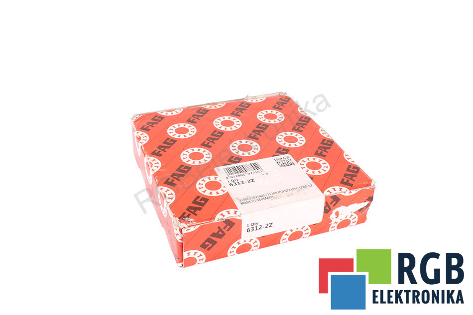 FAG 6312-2Z 60X130X31 CUSCINETTO A SFERE PER SCANALATURE PROFONDE 60 MM 130 MM 31 MM 