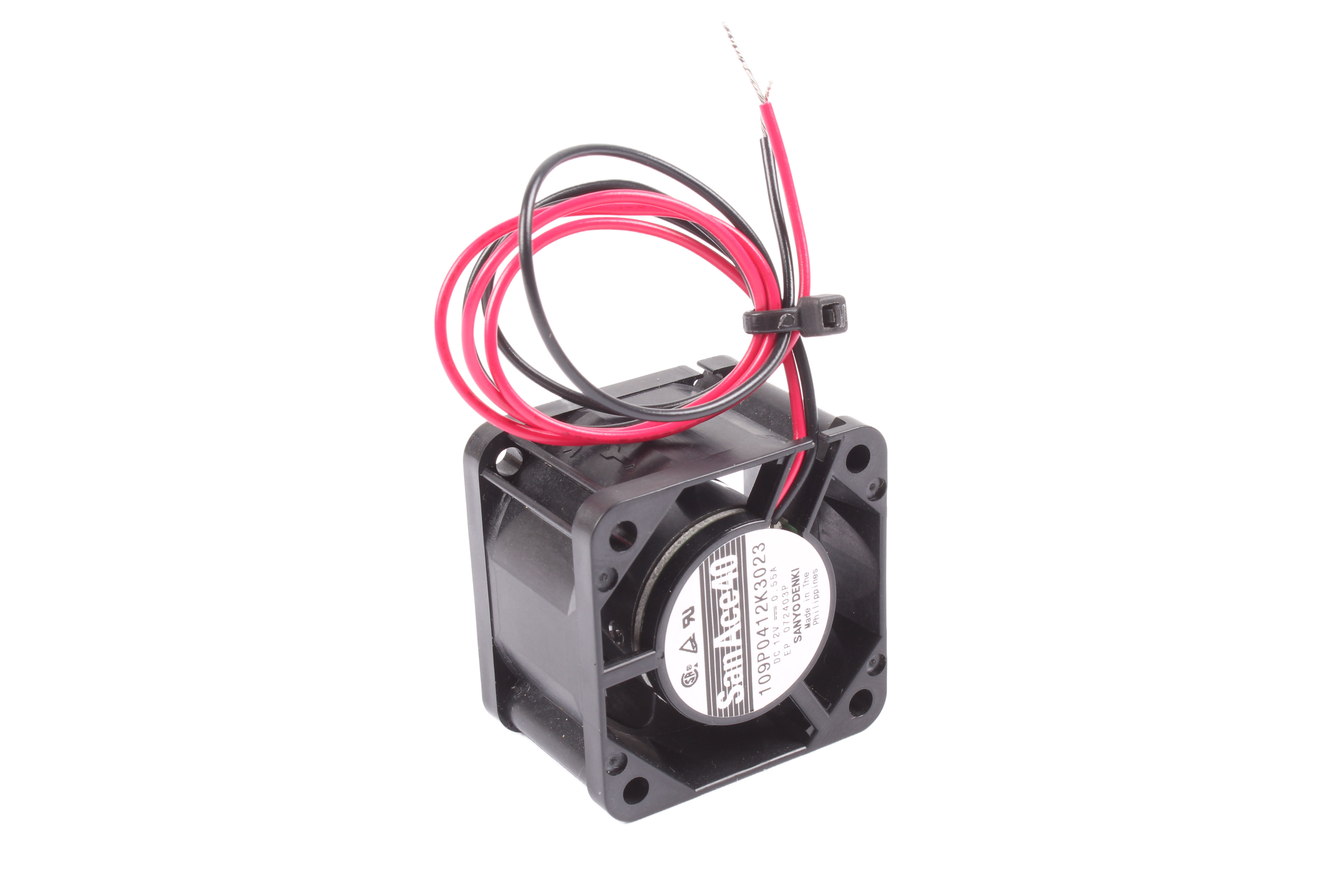 SANYO DENKI 109P0412K3023 40X40X28MM VENTILADOR AXIAL 12V 40 MM 28 MM 40 MM 