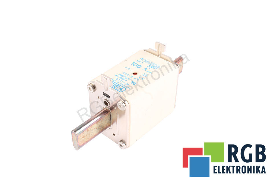 SIBA NH1-100 2021134 ULTRARAPID 100A 690/700V FUSIBLE 690V 100A 