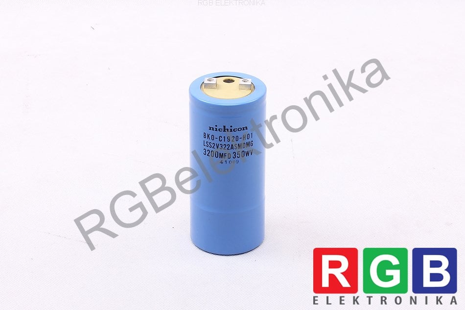 BKO-C1920-H01 LSS2V322AAMDMG 3200MFD 350WV KONDENSATOR NICHICON
