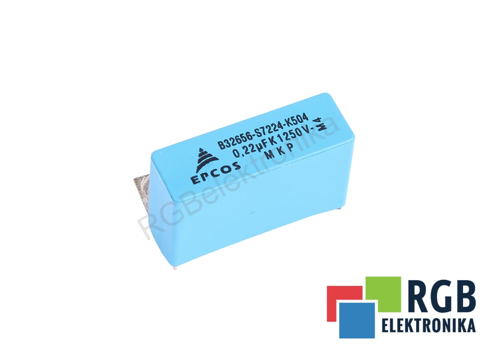 EPCOS B32656-S7224-K504 0.22UF 1250V CAPACITOR 1250V 0.22 UF 