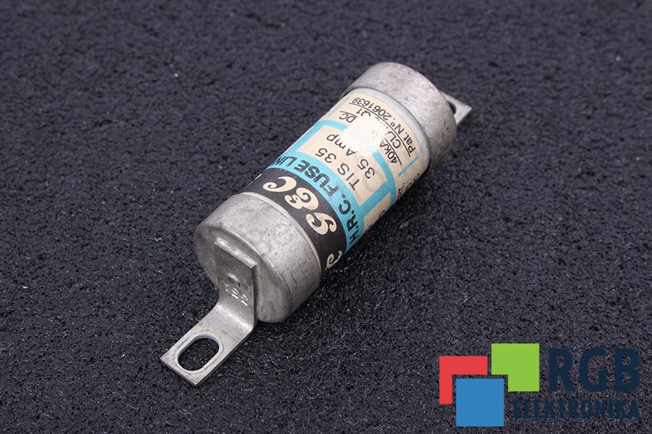 BEZPIECZNIK 35A TIS35 BS88-2 660VAC H.R.C. FUSE LINKN GEC